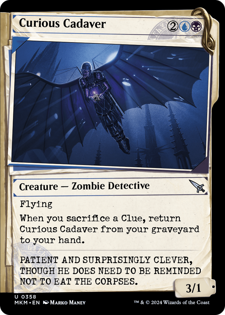 Curious Cadaver (Showcase) [Murders at Karlov Manor] | Mega City Incorporated