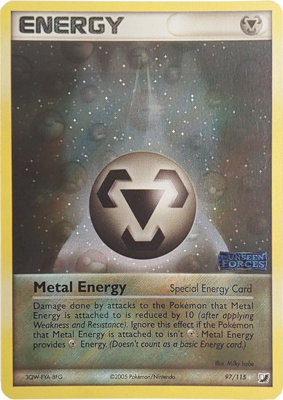 Metal Energy (97/115) (Stamped) [EX: Unseen Forces] | Mega City Incorporated