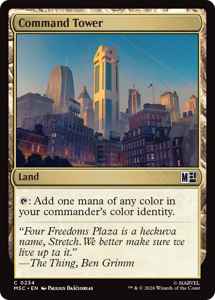 Command Tower (0234) [Marvel Super Heroes Commander] | Mega City Incorporated