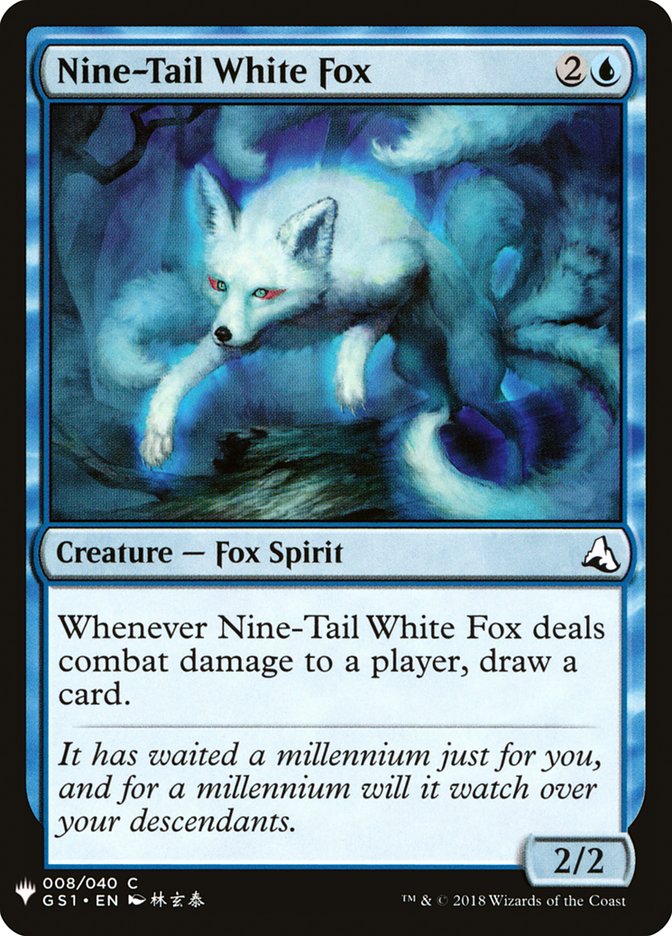 Nine-Tail White Fox [Mystery Booster] | Mega City Incorporated