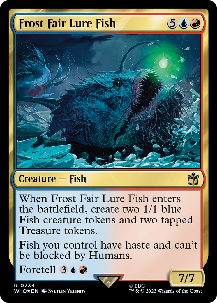 Frost Fair Lure Fish (Surge Foil) [Doctor Who] | Mega City Incorporated