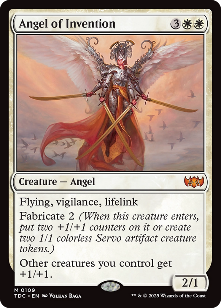 Angel of Invention [Tarkir: Dragonstorm Commander] | Mega City Incorporated
