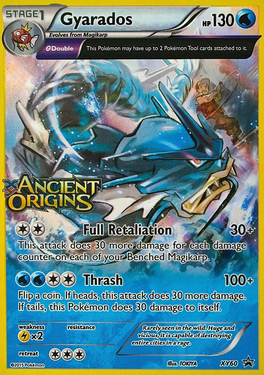 Gyarados (XY60) (Prerelease Promo) [XY: Black Star Promos] | Mega City Incorporated