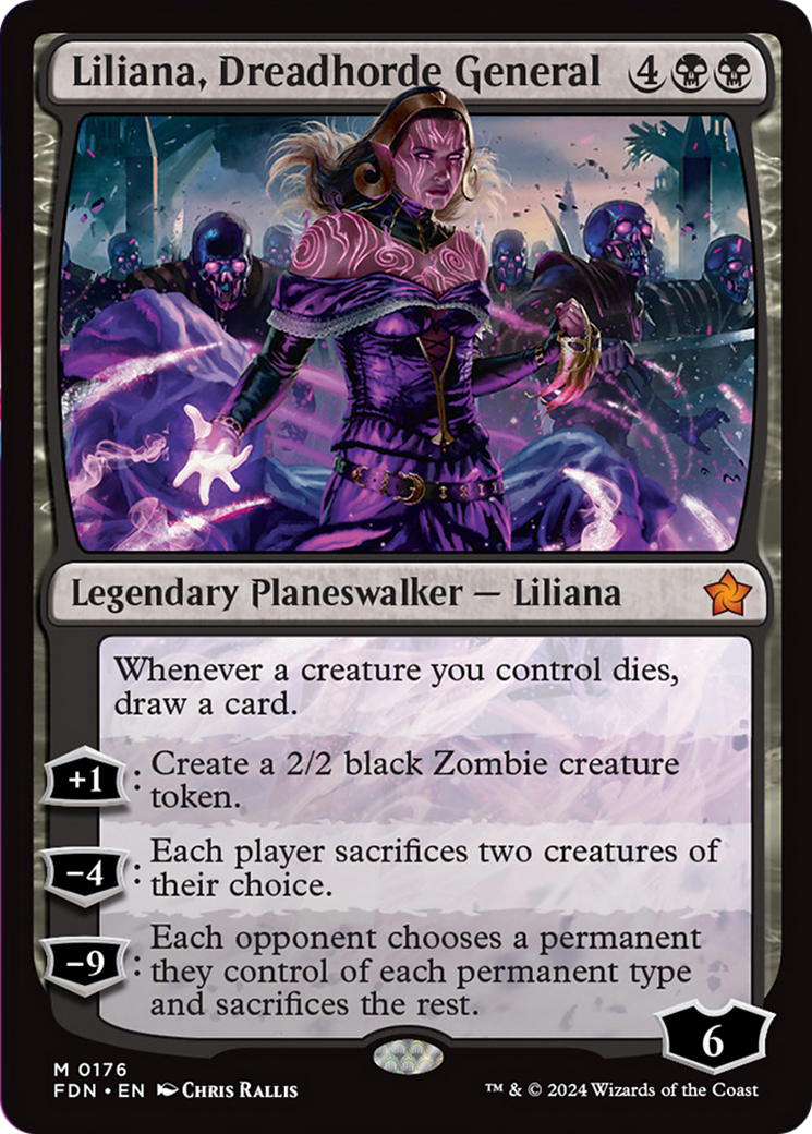 Liliana, Dreadhorde General [Foundations] | Mega City Incorporated