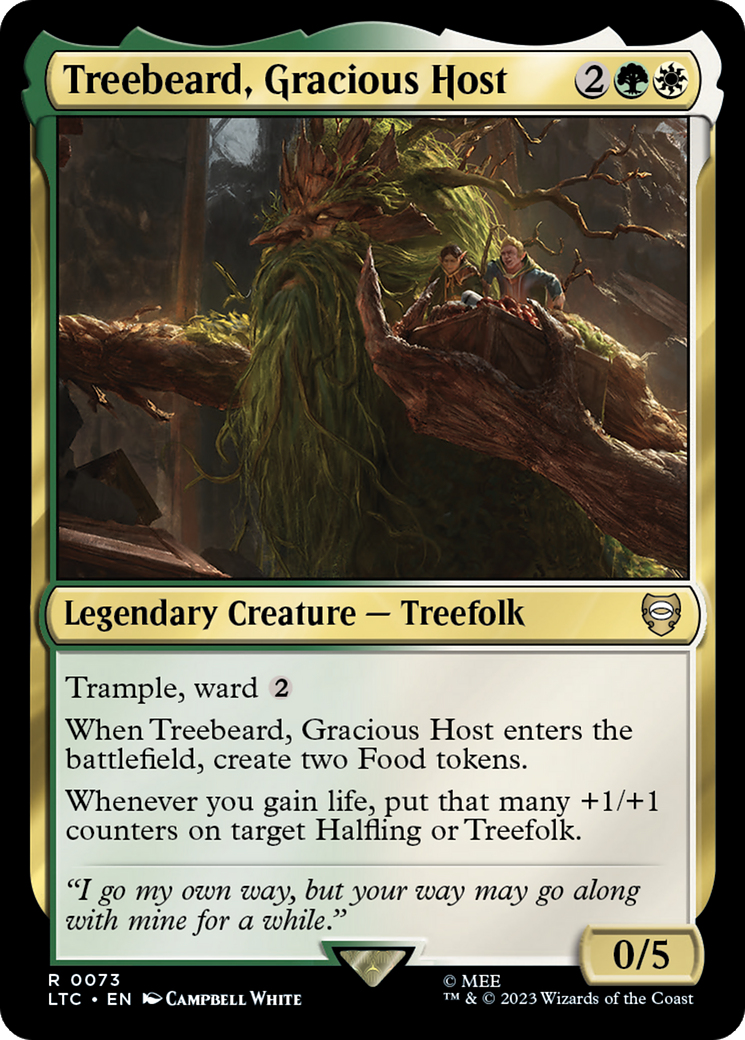 Treebeard, Gracious Host [The Lord of the Rings: Tales of Middle-Earth Commander] | Mega City Incorporated