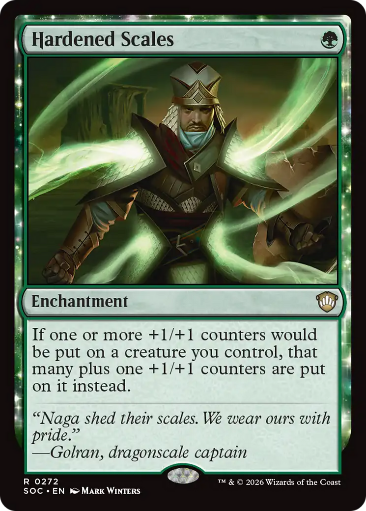 Hardened Scales [Secrets of Strixhaven Commander] | Mega City Incorporated