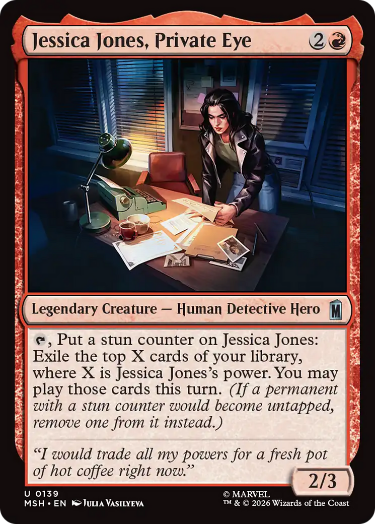 Jessica Jones, Private Eye [Marvel Super Heroes] | Mega City Incorporated