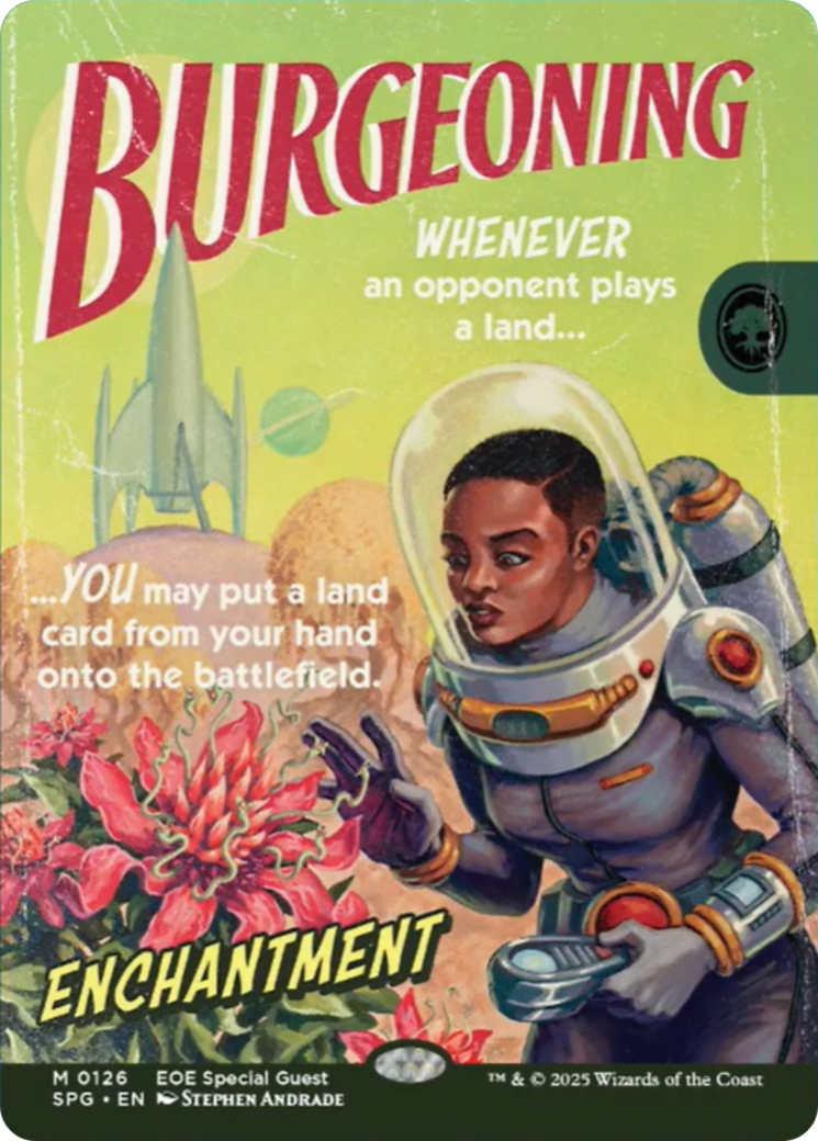 Burgeoning (Showcase) [Edge of Eternities Special Guests] | Mega City Incorporated