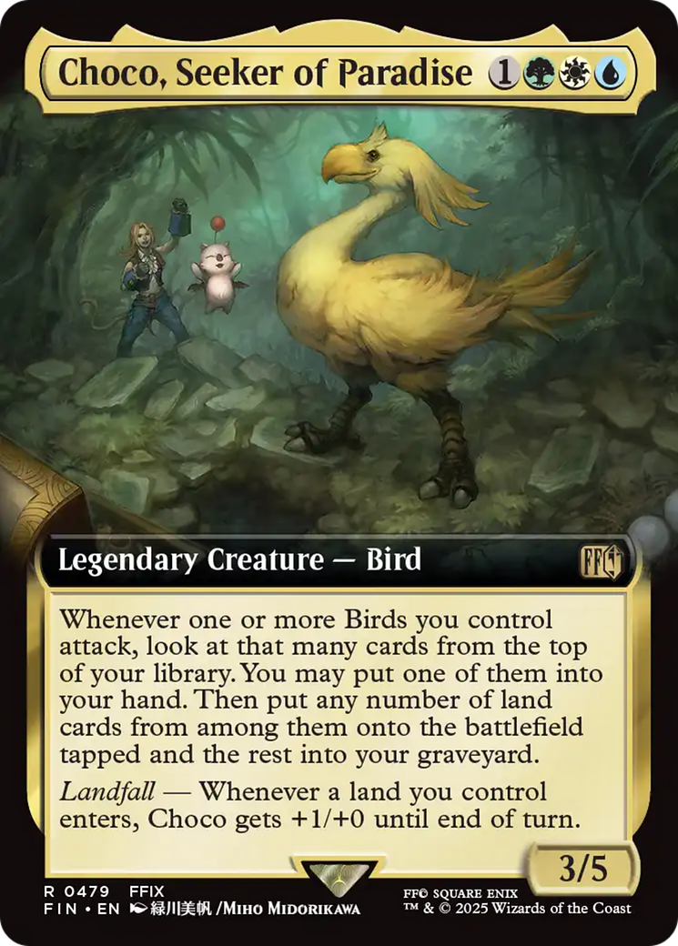Choco, Seeker of Paradise (Extended Art) [FINAL FANTASY] | Mega City Incorporated