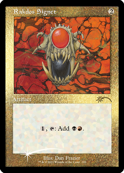 Rakdos Signet (Retro) (Foil Etched) [Secret Lair Drop Series] | Mega City Incorporated