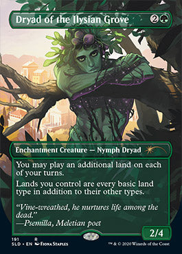 Dryad of the Ilysian Grove (Borderless) [Secret Lair Drop Series] | Mega City Incorporated