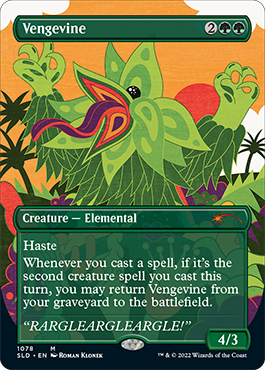 Vengevine (Borderless) [Secret Lair Drop Series] | Mega City Incorporated