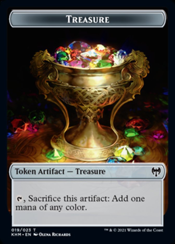 Treasure Token [Kaldheim Tokens] | Mega City Incorporated