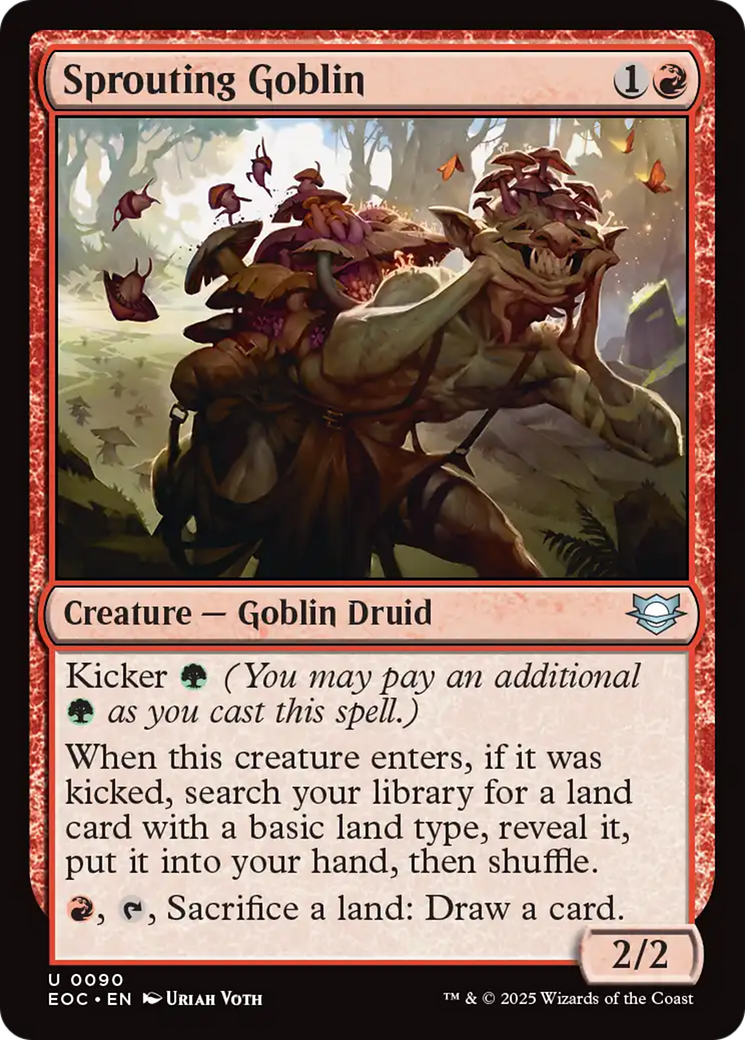 Sprouting Goblin [Edge of Eternities Commander] | Mega City Incorporated