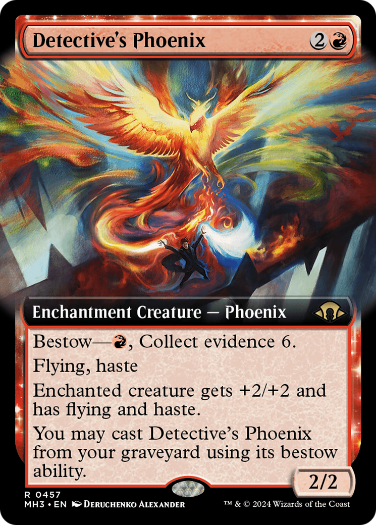 Detective's Phoenix (Extended Art) [Modern Horizons 3] | Mega City Incorporated