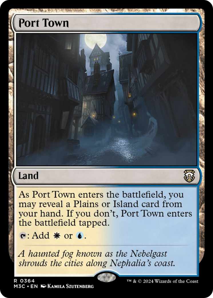 Port Town [Modern Horizons 3 Commander] | Mega City Incorporated