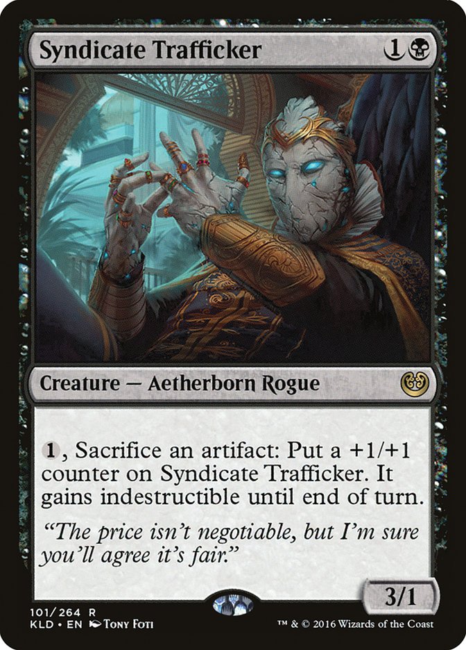 Syndicate Trafficker [Kaladesh] | Mega City Incorporated