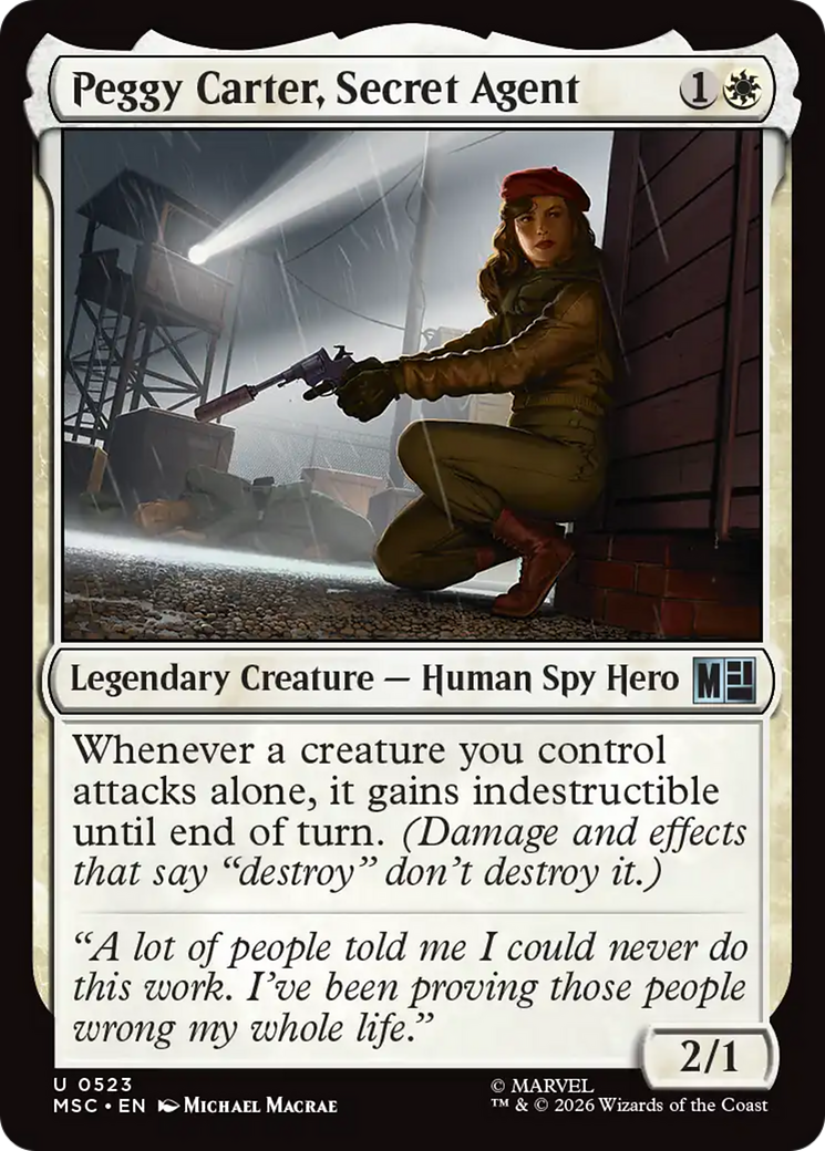 Peggy Carter, Secret Agent [Marvel Super Heroes Commander] | Mega City Incorporated
