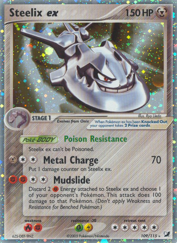 Steelix ex (109/115) [EX: Unseen Forces] | Mega City Incorporated