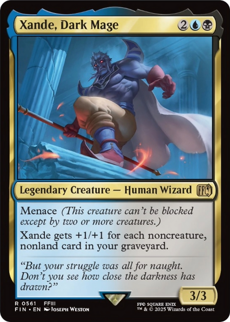 Xande, Dark Mage [FINAL FANTASY] | Mega City Incorporated