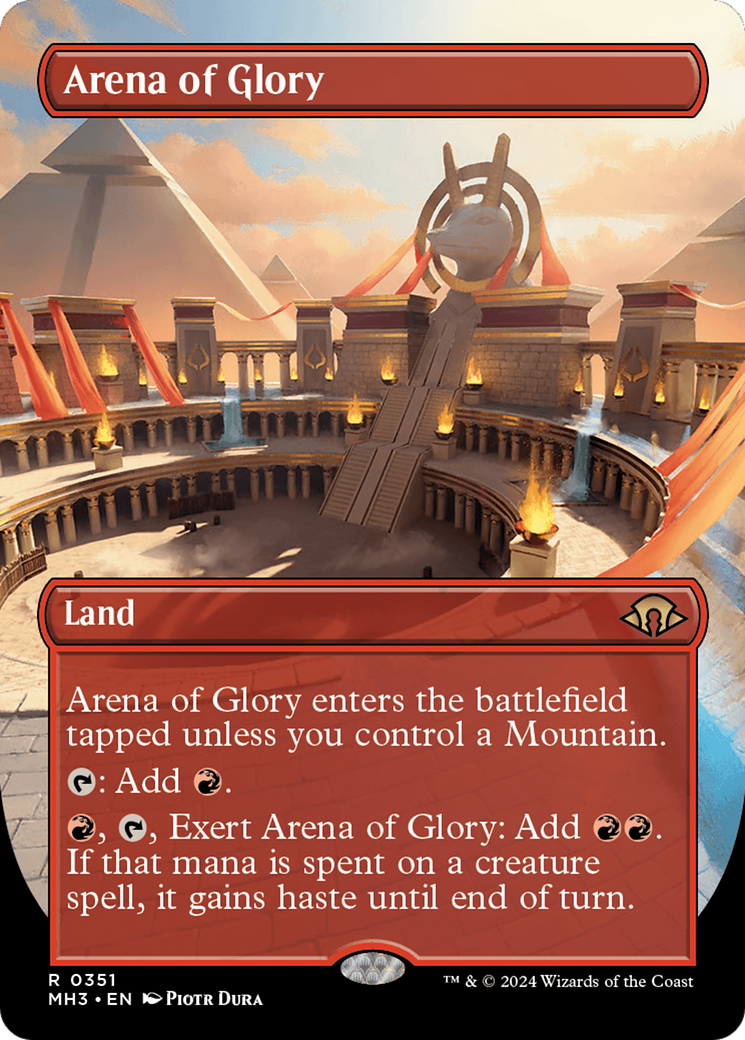 Arena of Glory (Borderless) [Modern Horizons 3] | Mega City Incorporated