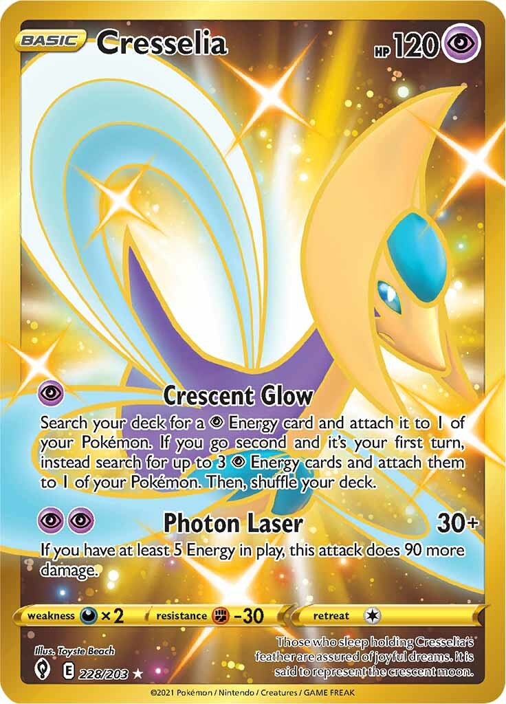 Cresselia (228/203) [Sword & Shield: Evolving Skies] | Mega City Incorporated