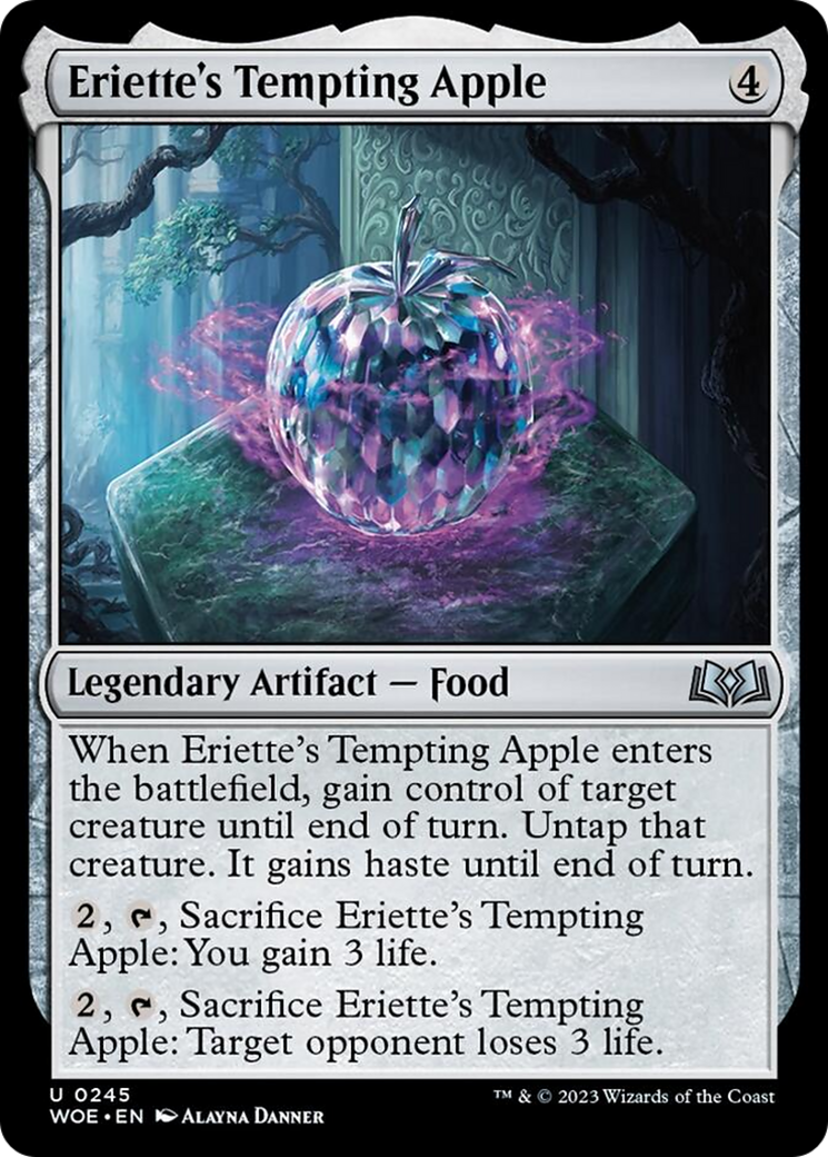 Eriette's Tempting Apple [Wilds of Eldraine] | Mega City Incorporated