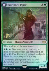 Howlpack Piper // Wildsong Howler [Innistrad: Crimson Vow Prerelease Promos] | Mega City Incorporated