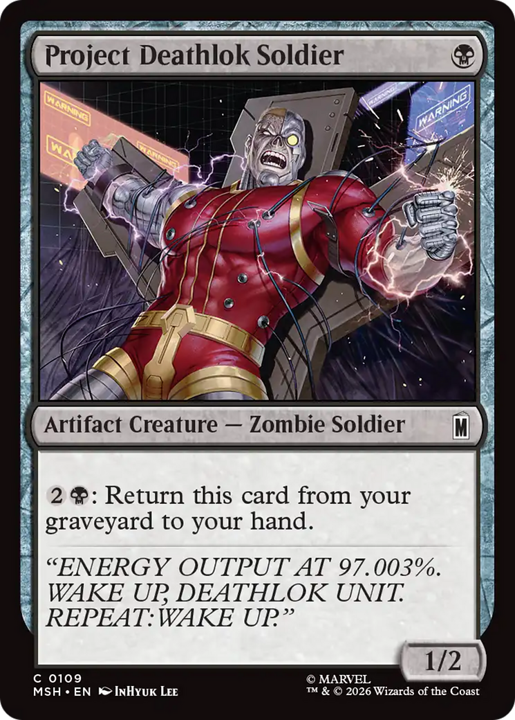 Project Deathlok Soldier [Marvel Super Heroes] | Mega City Incorporated