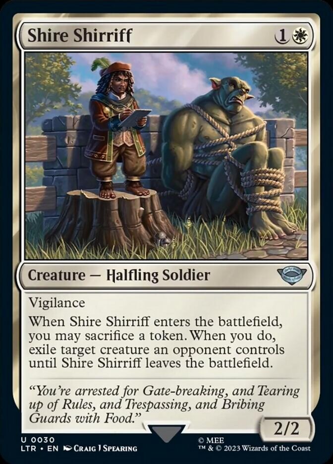 Shire Shirriff [The Lord of the Rings: Tales of Middle-Earth] | Mega City Incorporated