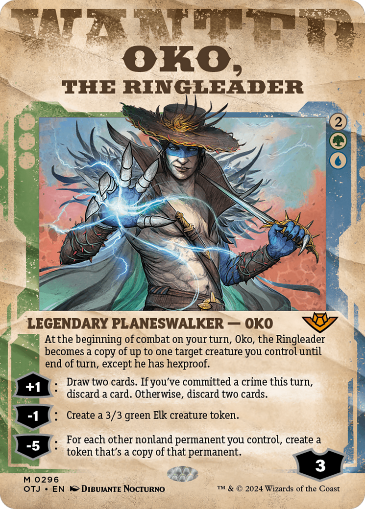 Oko, the Ringleader (Showcase) [Outlaws of Thunder Junction] | Mega City Incorporated