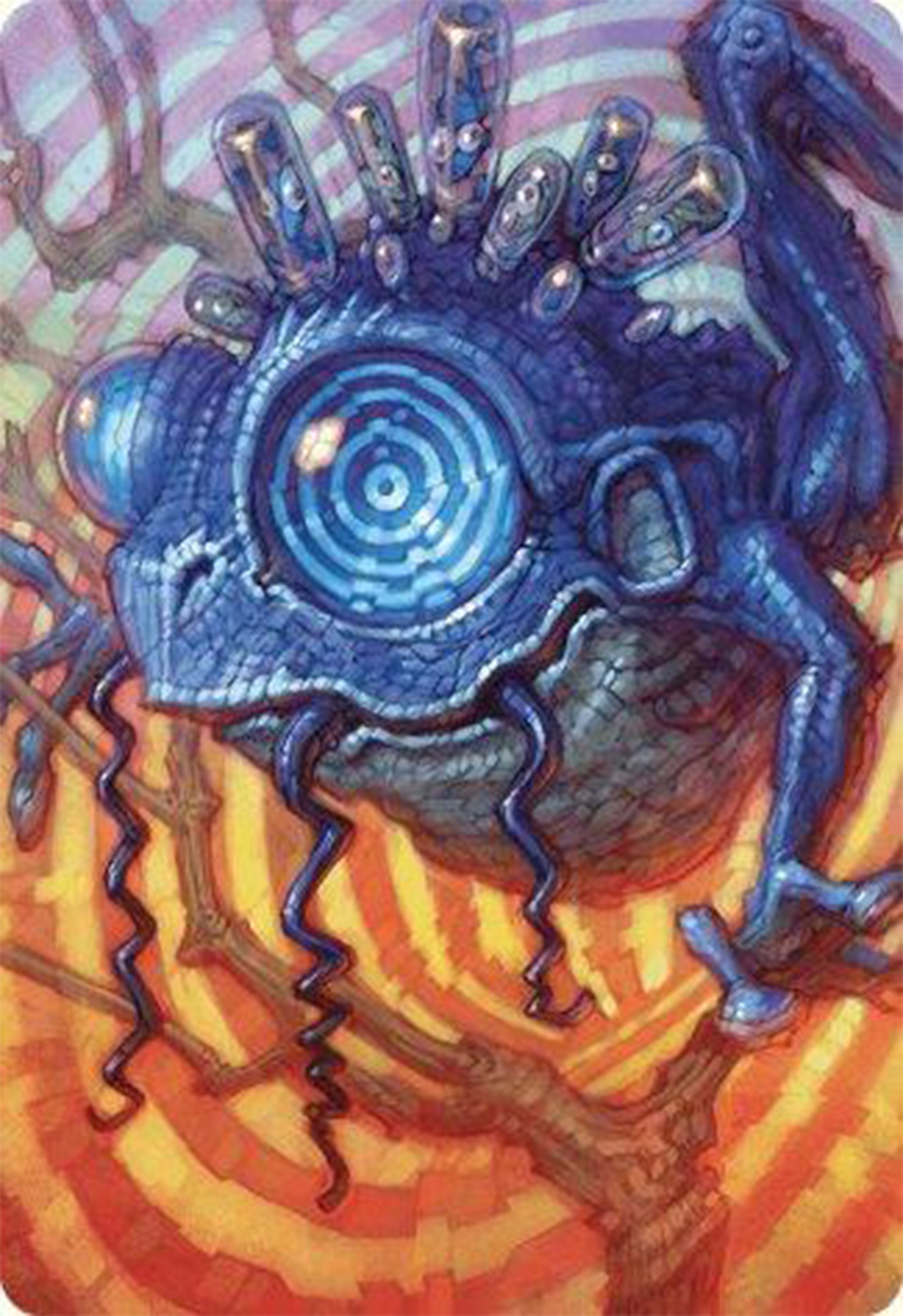 Psychic Frog Art Card [Modern Horizons 3 Art Series] | Mega City Incorporated