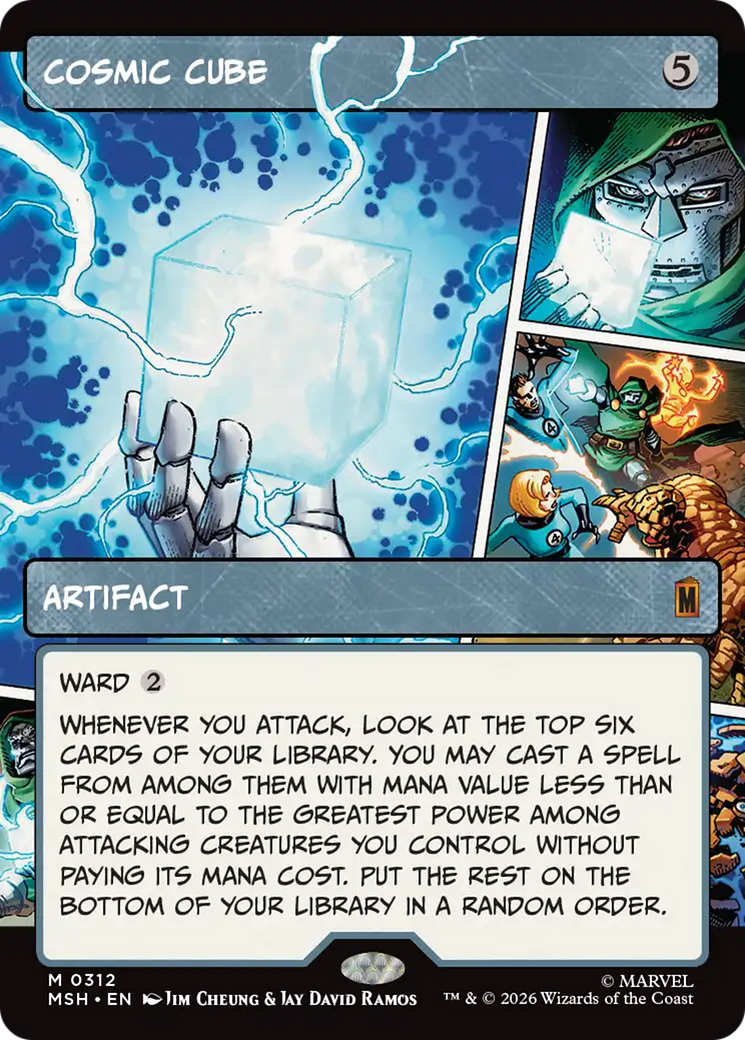 Cosmic Cube (Borderless) (0312) [Marvel Super Heroes] | Mega City Incorporated