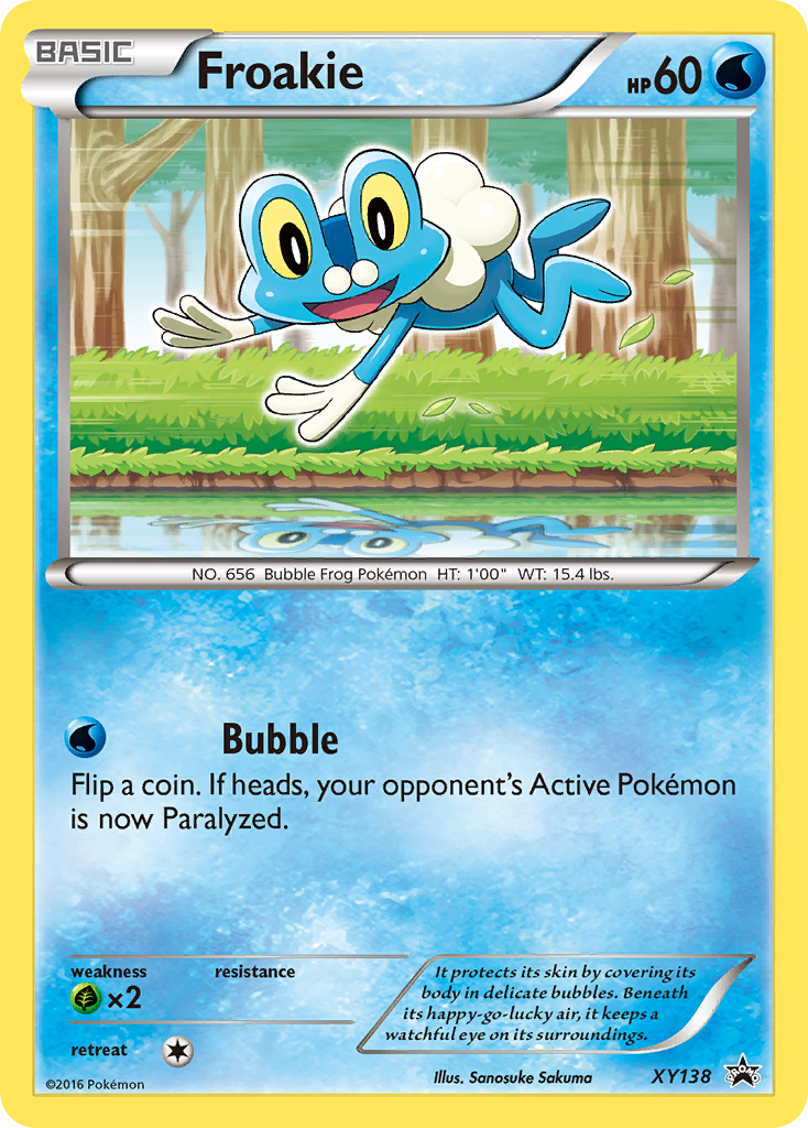 Froakie (XY138) [XY: Black Star Promos] | Mega City Incorporated