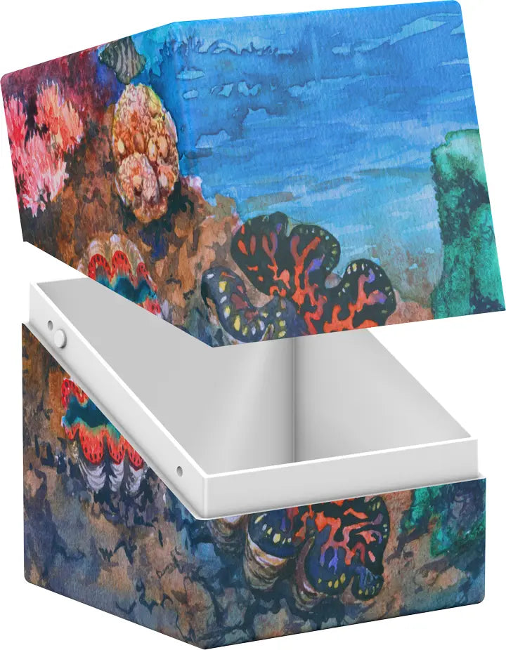 Ultimate Guard Deck Case Boulder 100+ Return to Earth Coral Places Seablue Hush | Mega City Incorporated
