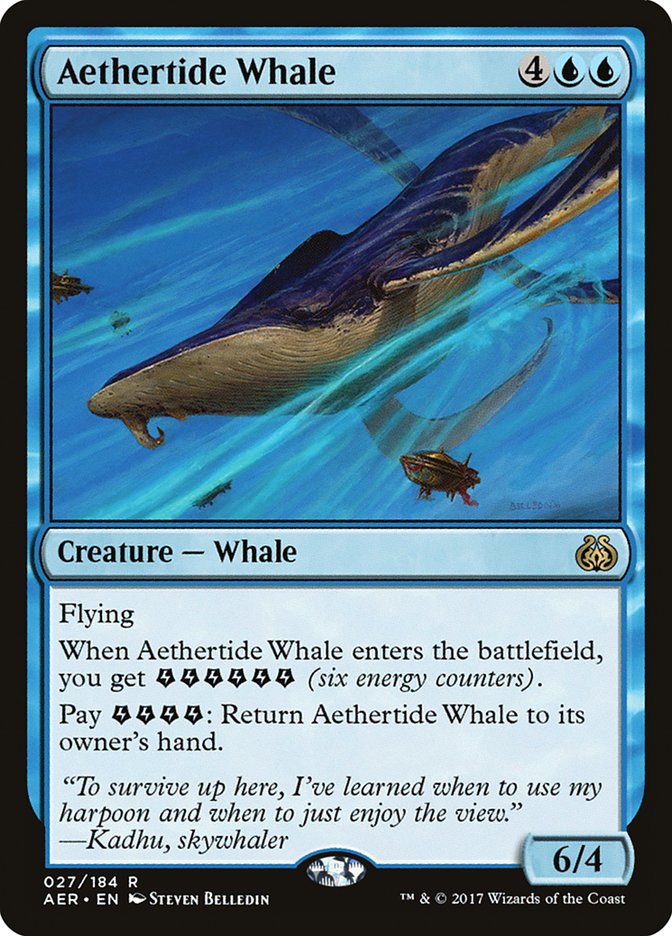 Aethertide Whale [Aether Revolt] | Mega City Incorporated