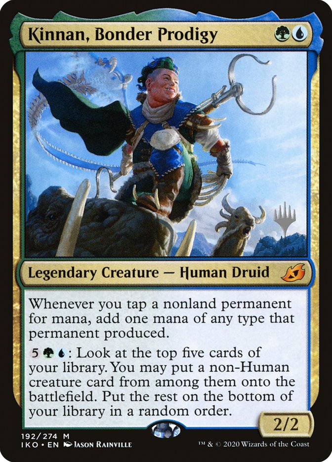 Kinnan, Bonder Prodigy (Promo Pack) [Ikoria: Lair of Behemoths Promos] | Mega City Incorporated