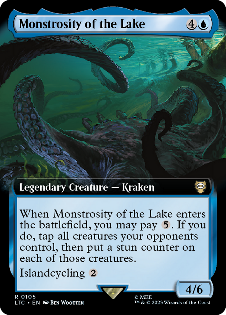 Monstrosity of the Lake (Extended Art) [The Lord of the Rings: Tales of Middle-Earth Commander] | Mega City Incorporated