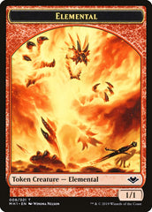 Marit Lage (006) // Elemental (008) Double-Sided Token [Modern Horizons Tokens] | Mega City Incorporated