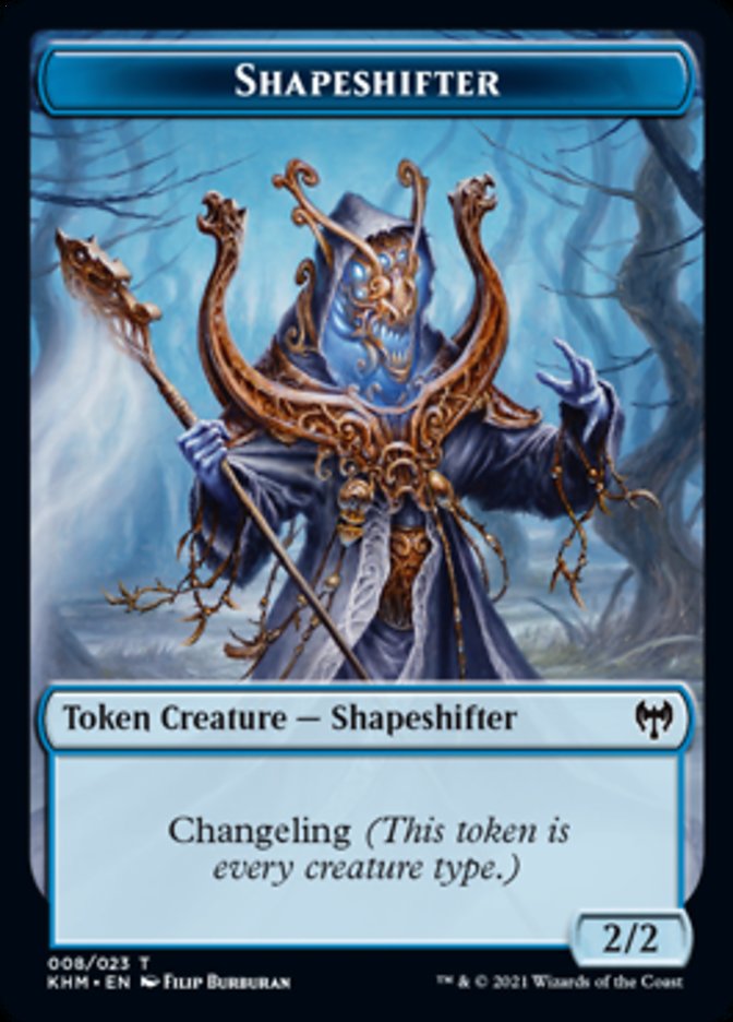 Shapeshifter Token [Kaldheim Tokens] | Mega City Incorporated