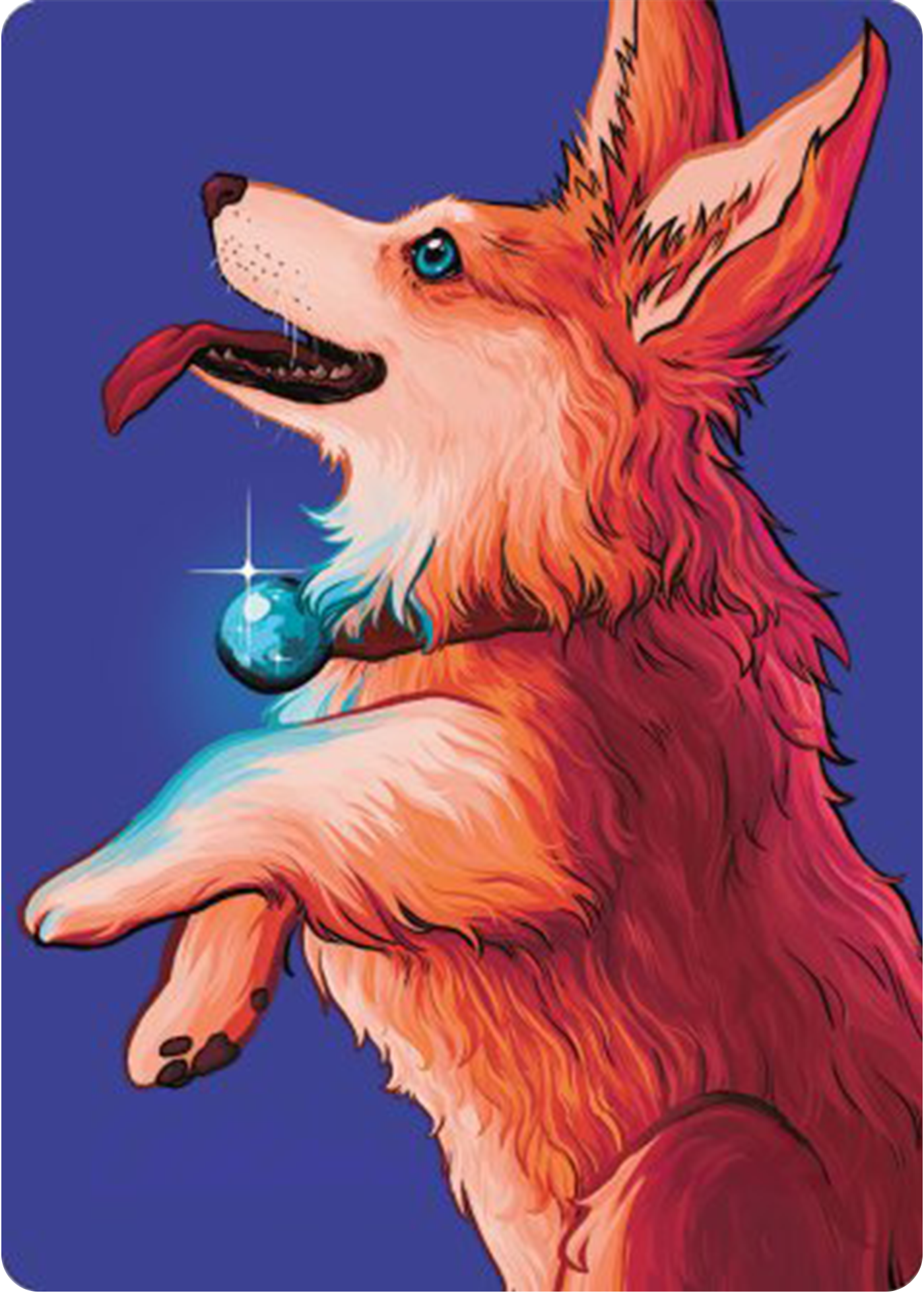 Phelia, Exuberant Shepherd Art Card [Modern Horizons 3 Art Series] | Mega City Incorporated