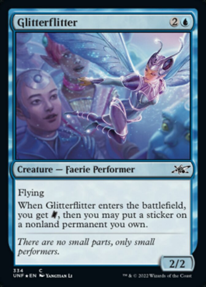 Glitterflitter (Galaxy Foil) [Unfinity] | Mega City Incorporated