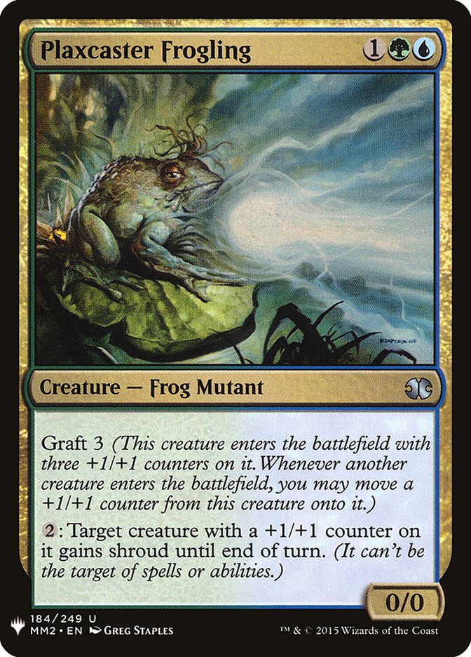 Plaxcaster Frogling [Mystery Booster] | Mega City Incorporated