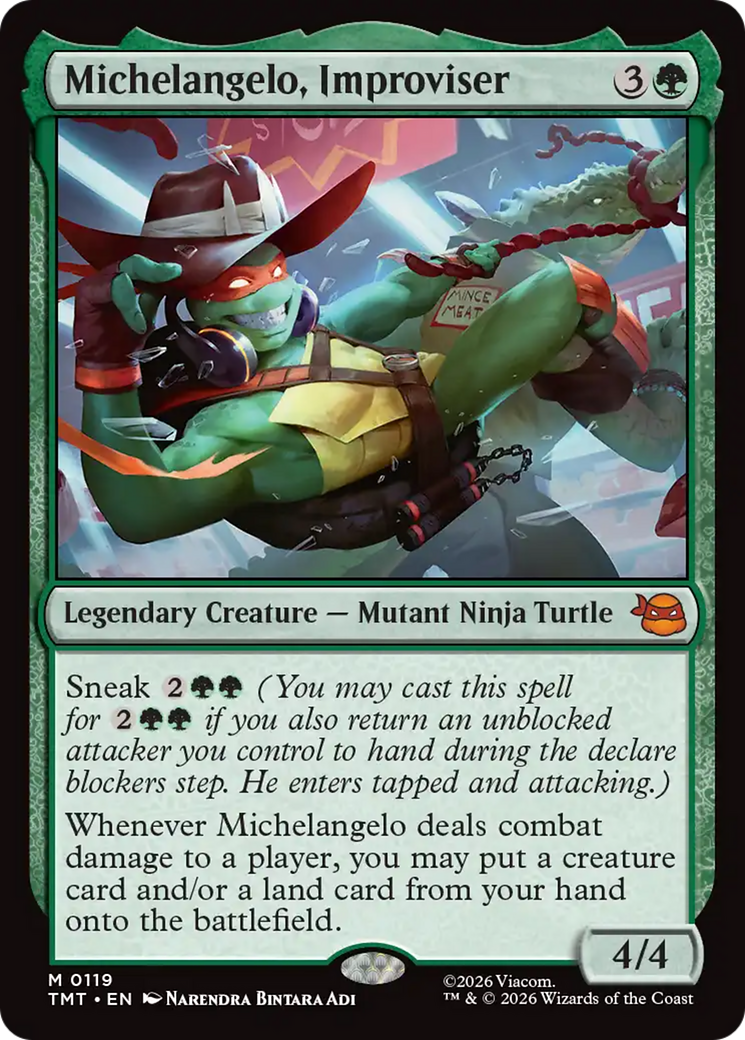 Michelangelo, Improviser [Teenage Mutant Ninja Turtles] | Mega City Incorporated