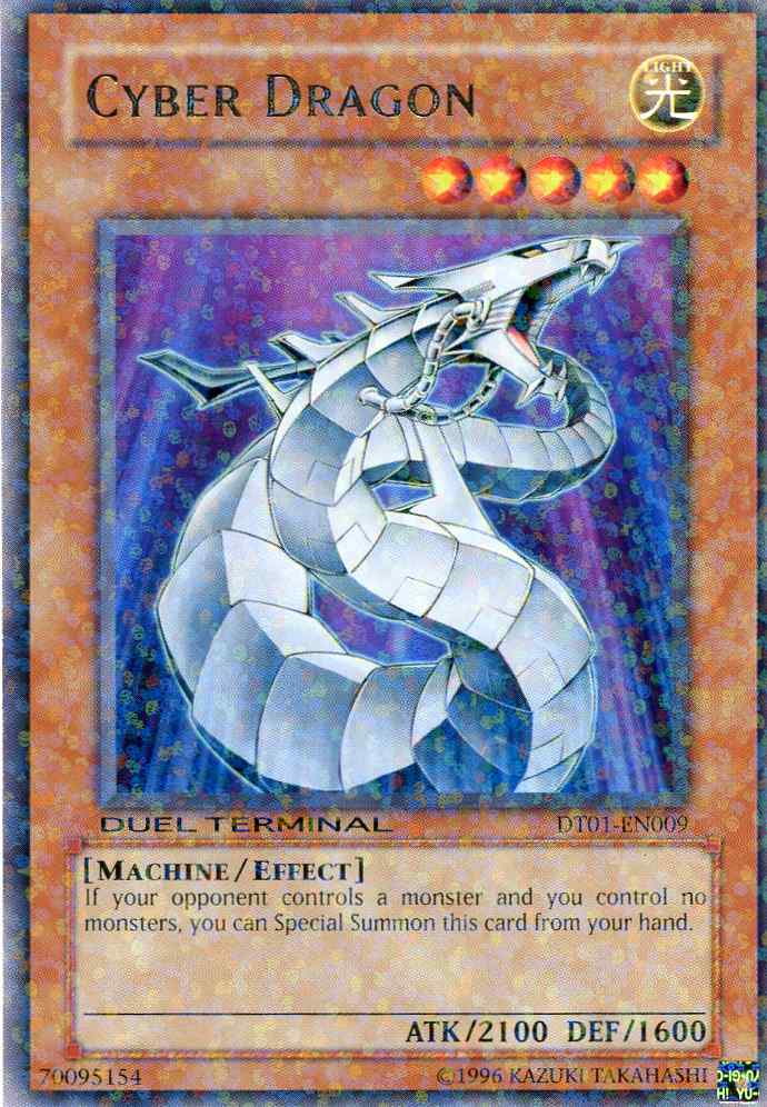Cyber Dragon [DT01-EN009] Rare | Mega City Incorporated