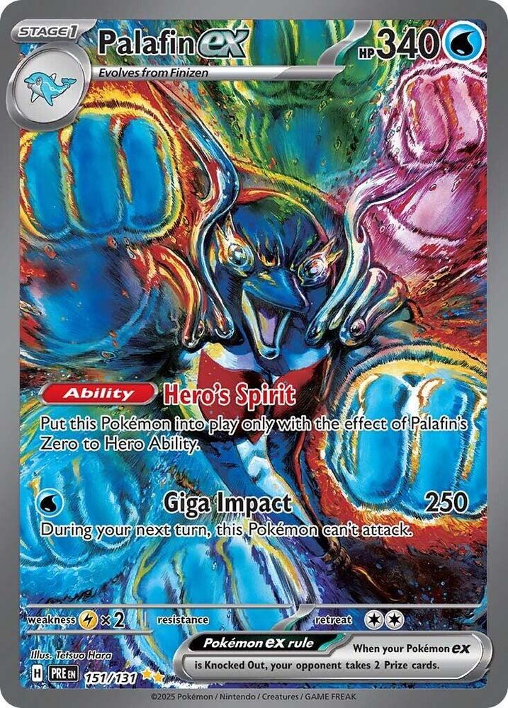 Palafin ex (151/131) [Scarlet & Violet: Prismatic Evolutions] | Mega City Incorporated