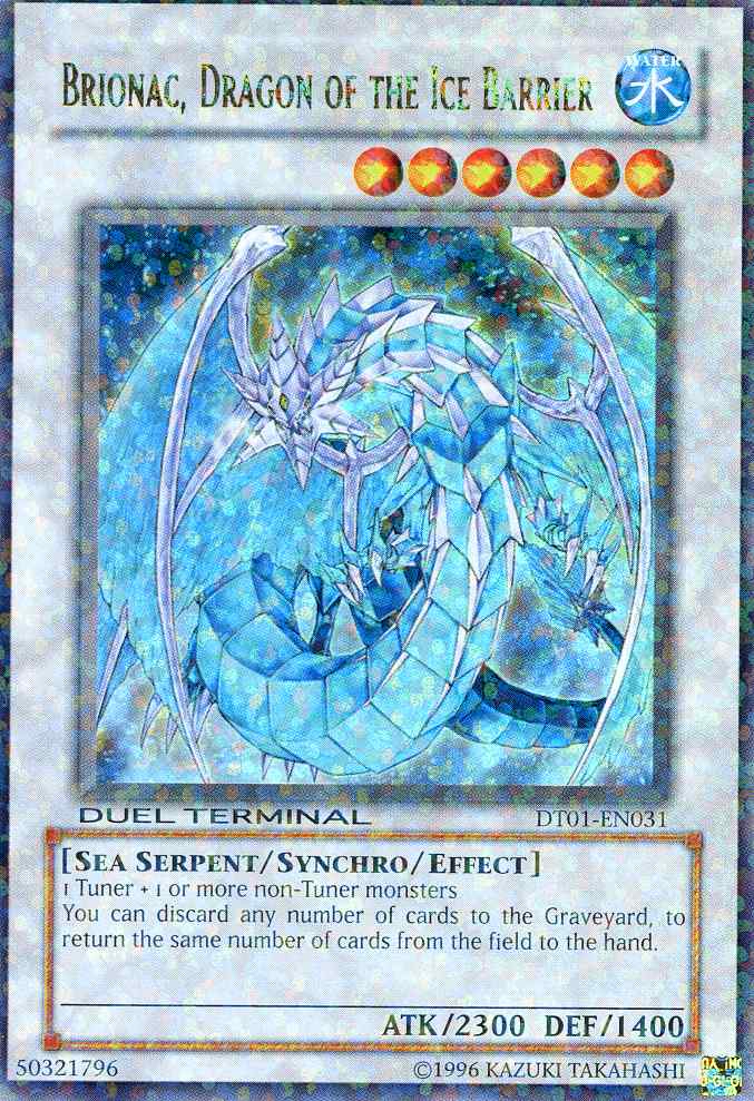 Brionac, Dragon of the Ice Barrier [DT01-EN031] Ultra Rare | Mega City Incorporated