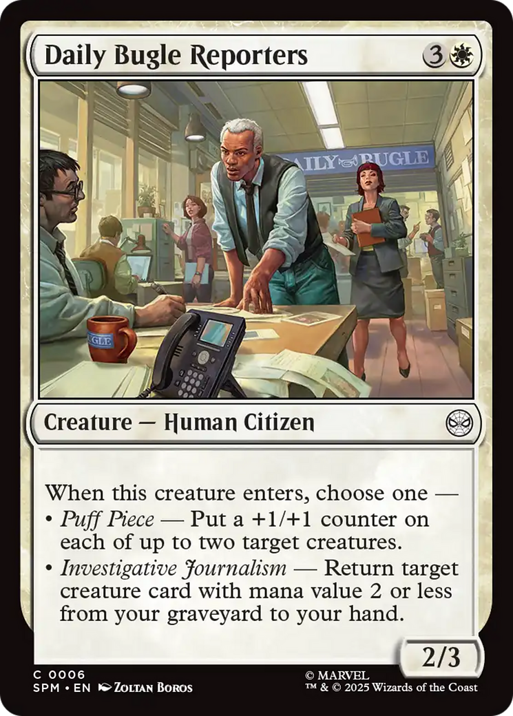 Daily Bugle Reporters [Marvel's Spider-Man] | Mega City Incorporated