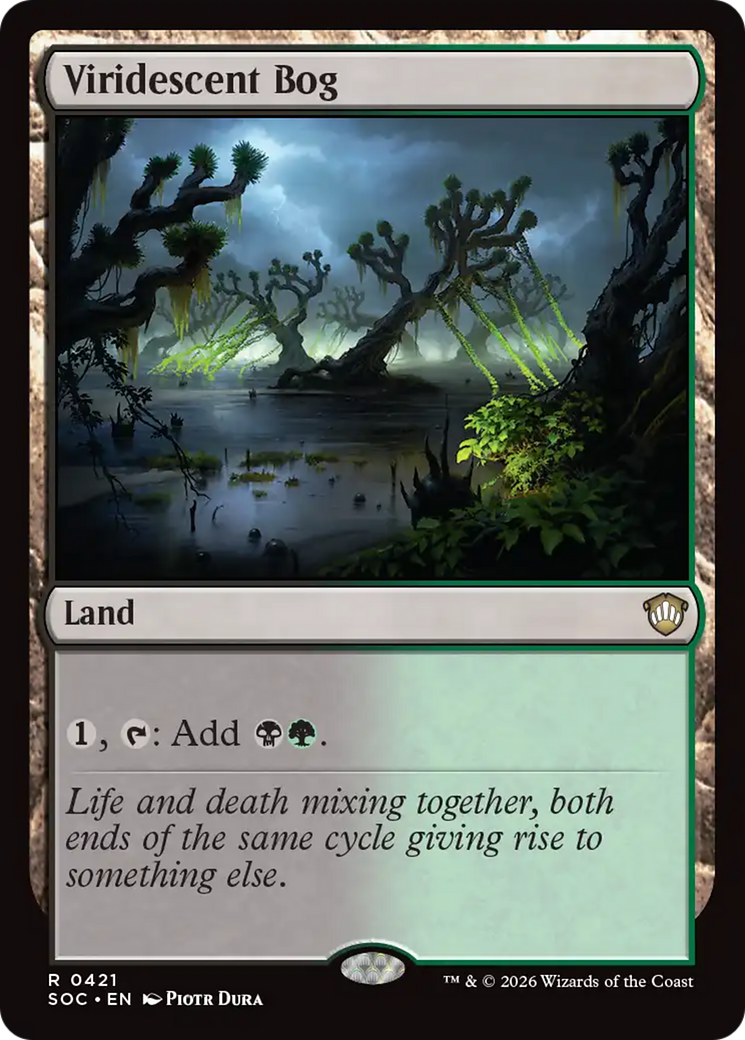 Viridescent Bog [Secrets of Strixhaven Commander] | Mega City Incorporated