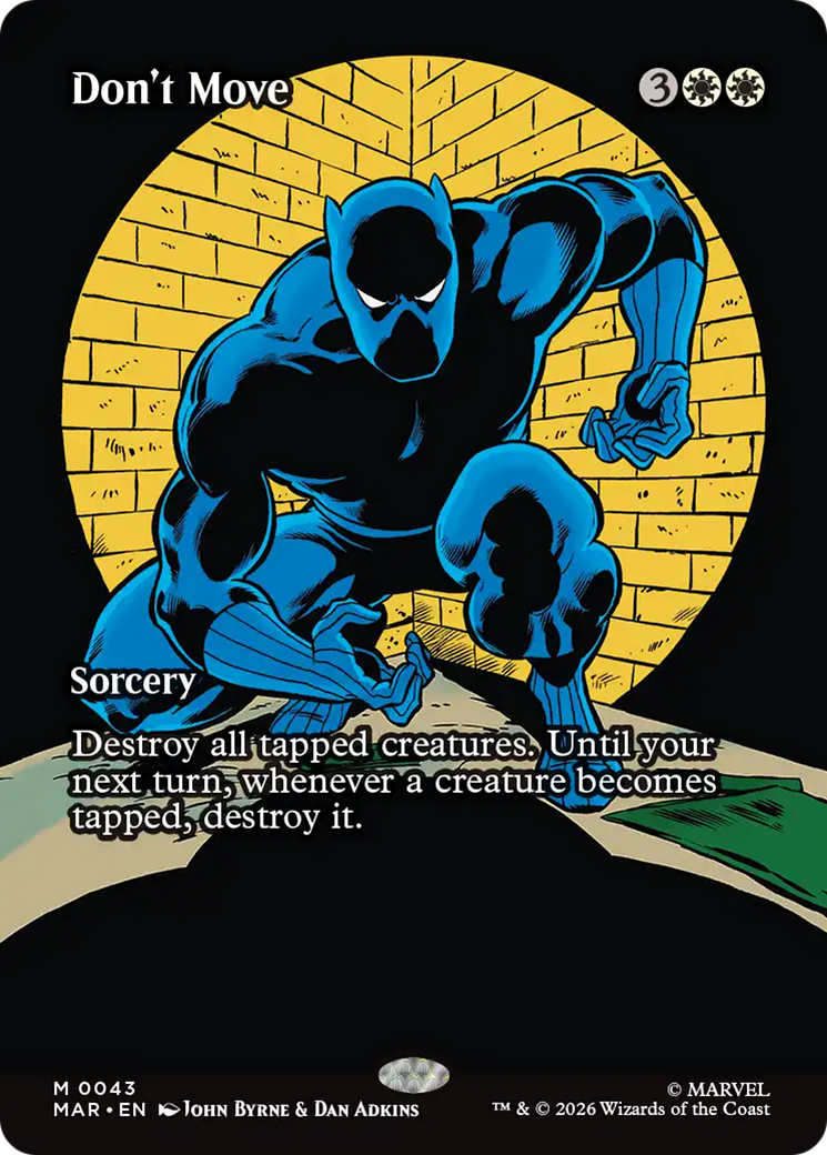 Don't Move (Borderless) [Marvel Universe: Eternal-Legal] | Mega City Incorporated